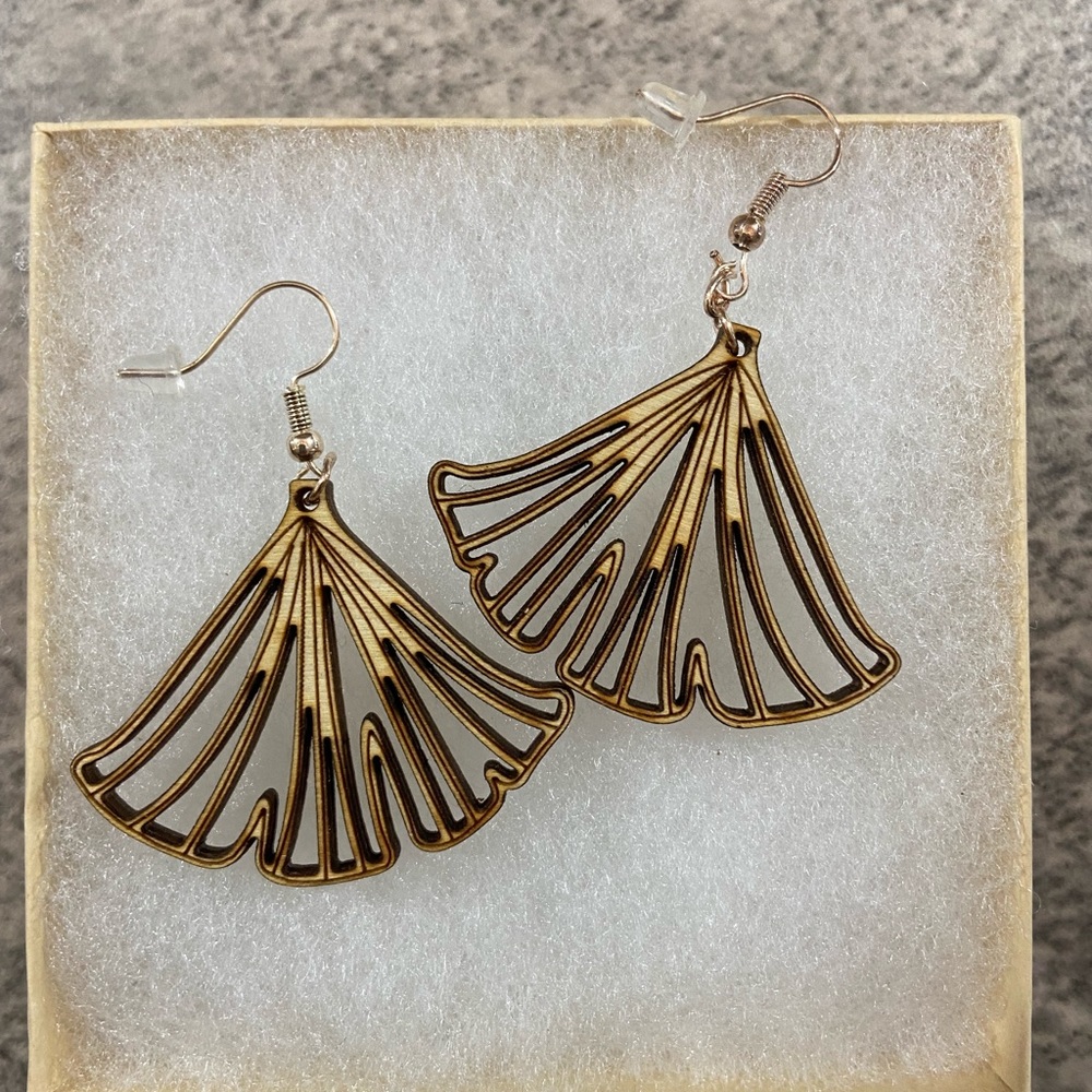 Wood Earrings